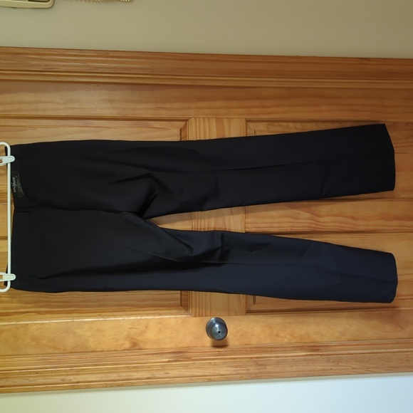 NWT Appel & Brooks Straight Leg Uniform Dress Pant 6 (35.5" Inseam) Black - Picture 7 of 16